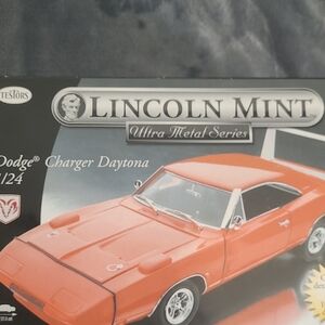 VINTAGE Dodge Charger Daytona Model Car - Orange